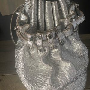 Alexander Wang metallic bag